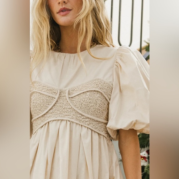 Böhme neutral colored dress - Picture 3 of 6